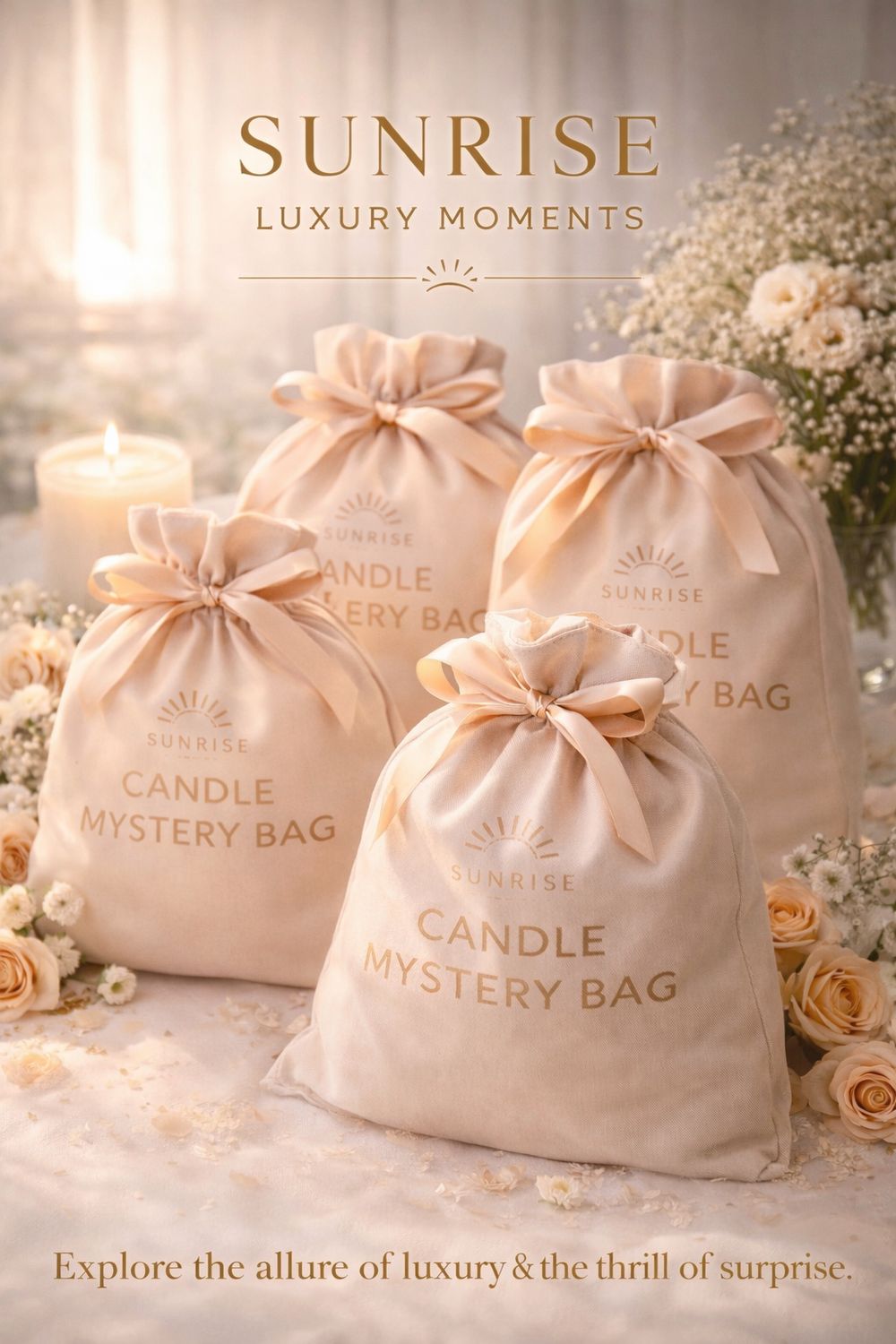 Our own candle mystery bag