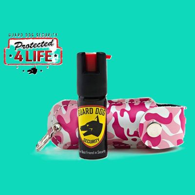 Pink Camo 1/2 Pepper Spray