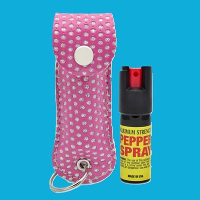 PINK BLING PEPPER SPRAY
