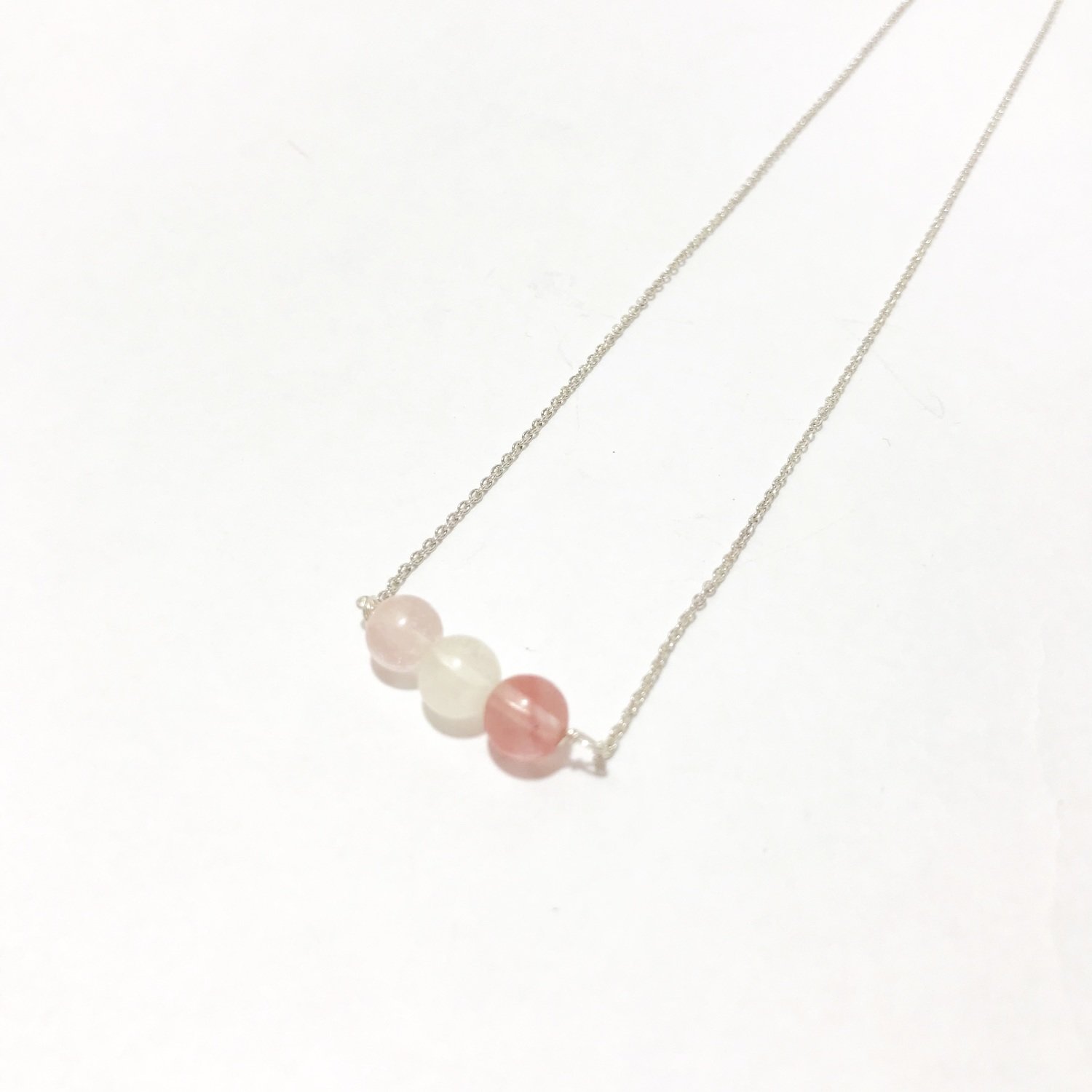 Tourmalinated Quartz Sterling Silver Necklace