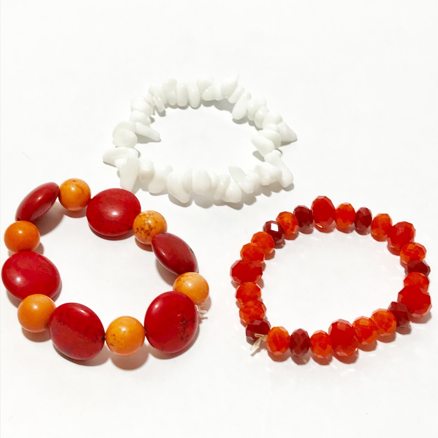 Kids beaded bracelet set