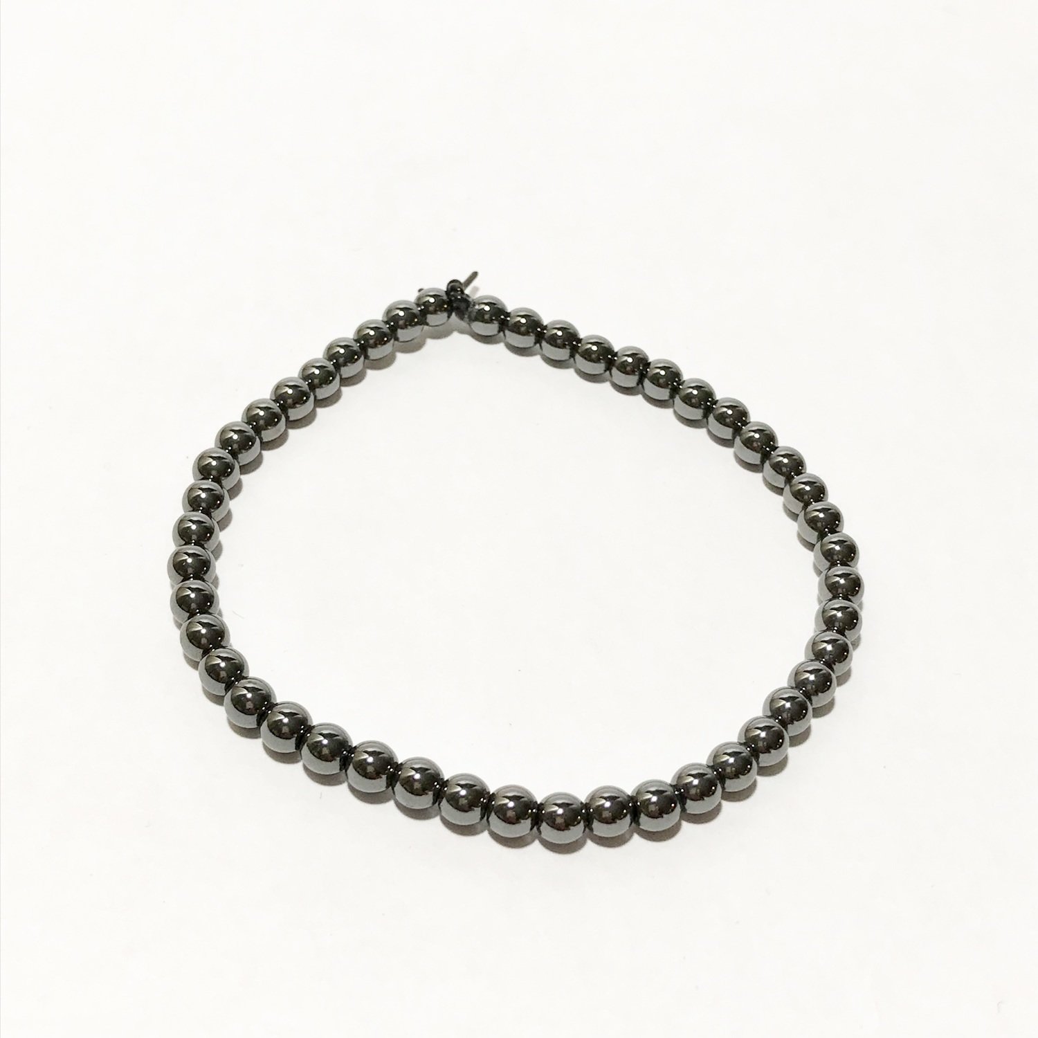 Hematite Beaded Bracelet