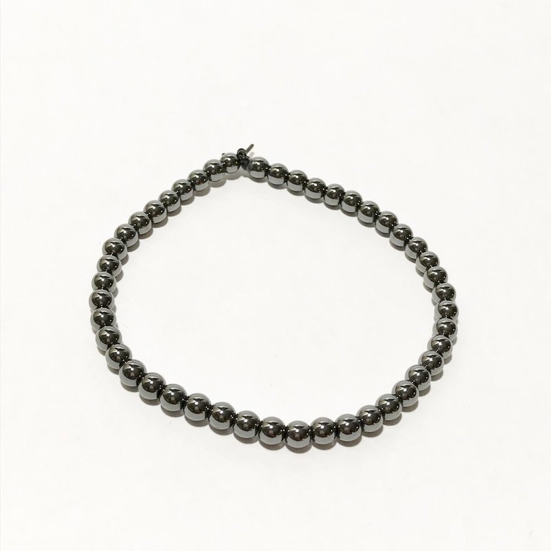 Hematite Beaded Bracelet