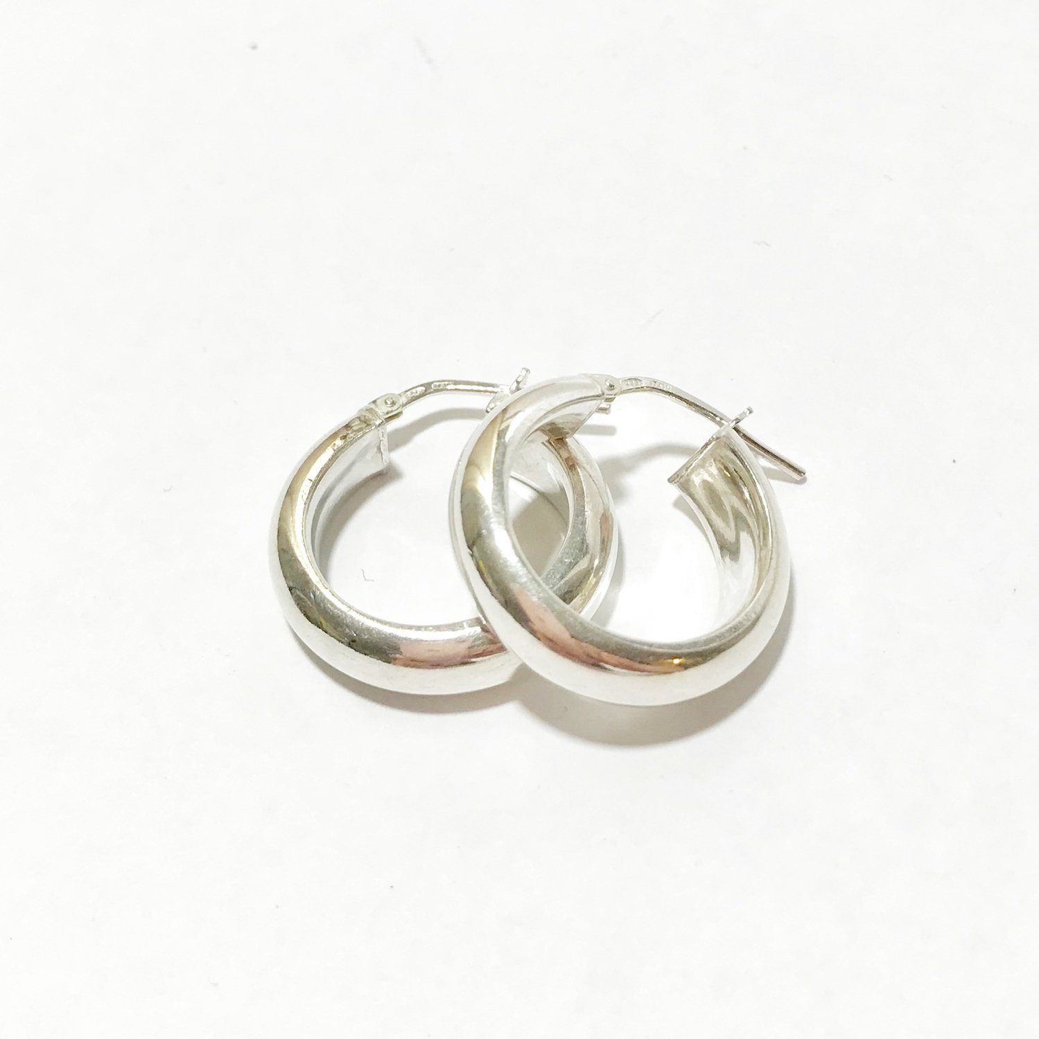 Sterling Silver Small Hoops