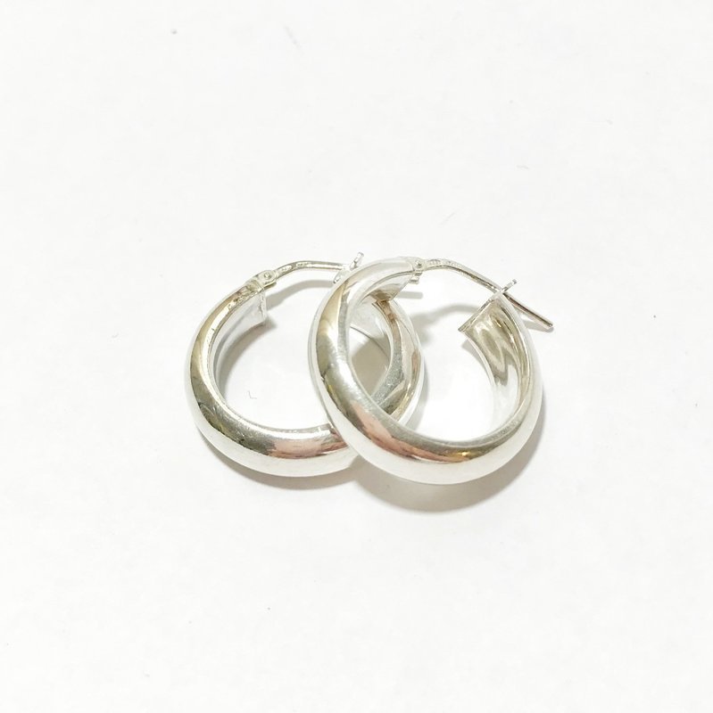 Sterling Silver Small Hoops