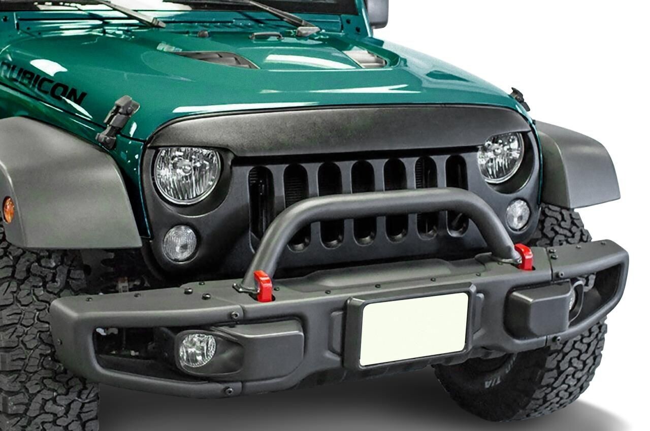 FRONTSTOSSSTANGE STAHL SCHWARZ PASSEND FÜR JEEP WRANGLER JK (2007-2018)