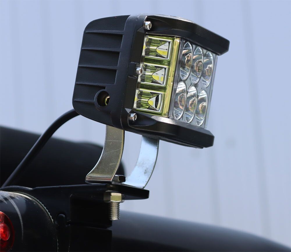 4 ZOLL SIDE SHOOTER LED LIGHTBAR 60 WATT MIT E-PRÜFZEICHEN