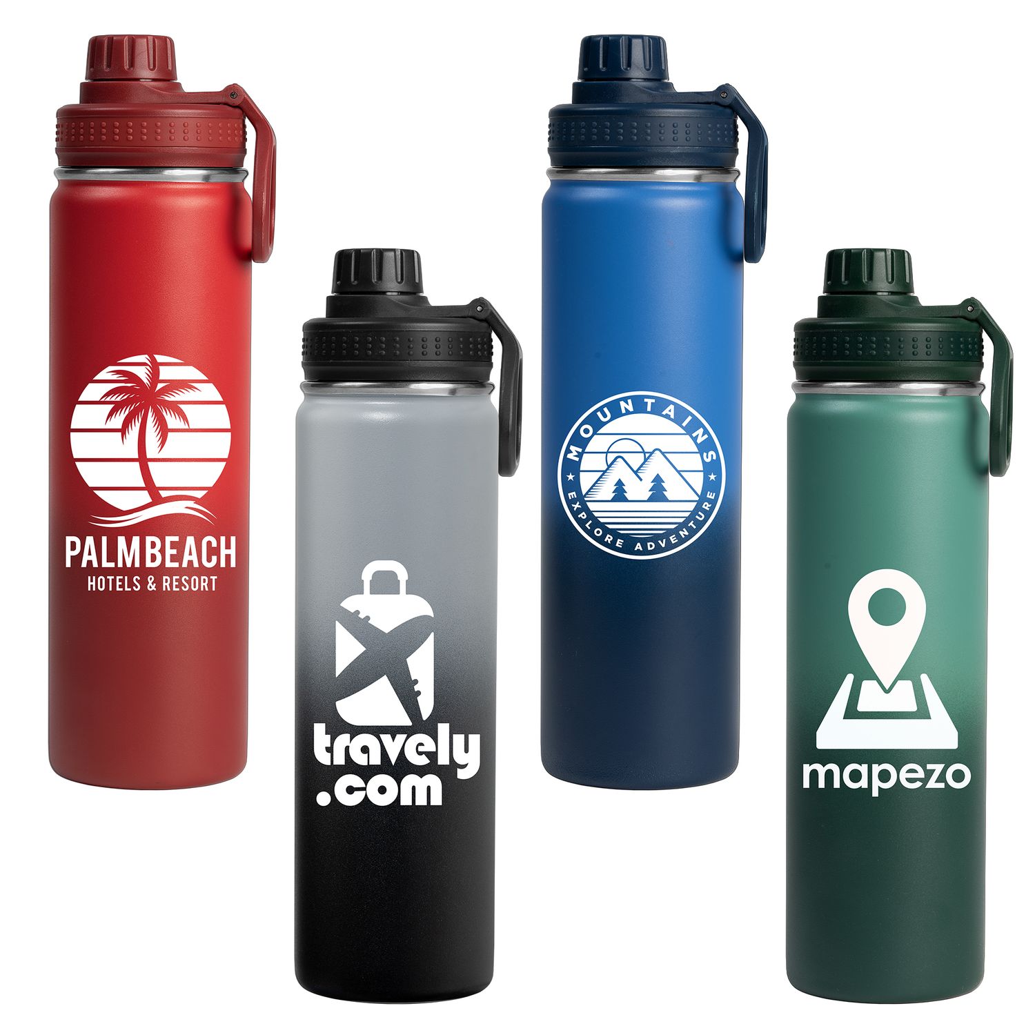 Alaska Ombre - 25 oz. Stainless Steel Double Wall Water Bottle