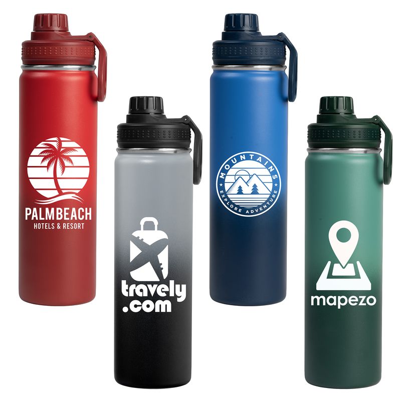 Alaska Ombre - 25 oz. Stainless Steel Double Wall Water Bottle
