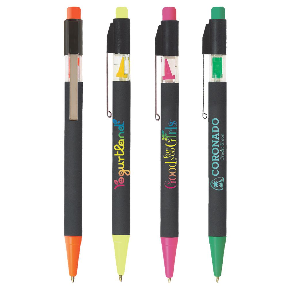 Neon Click-It Pen