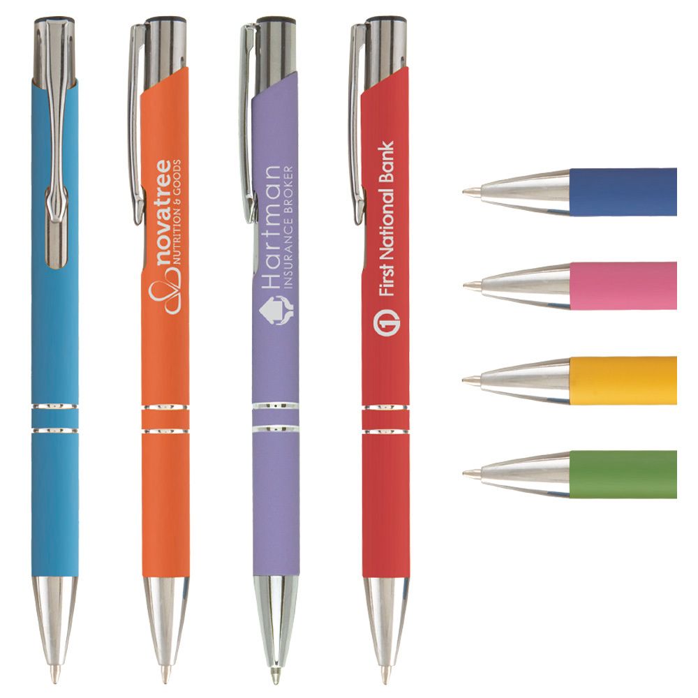 Tres-Chic Softy+ - Laser Engraved - Metal Pen