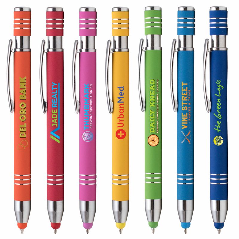 Marin Softy w/ Stylus - ColorJet- Full Color Metal Pen