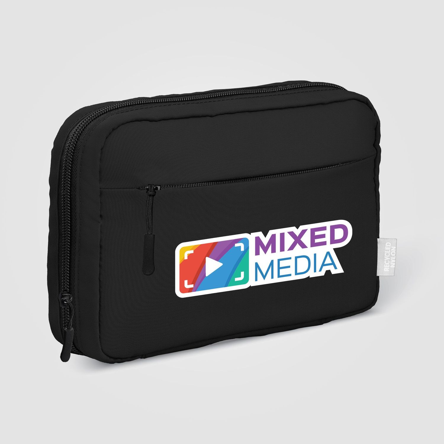 Mercer Recycled Nylon Dual-Pocket Pouch