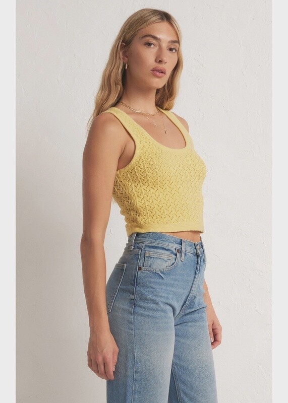 ZSupply Camisole tricot jaune Pina Colada ZW241348