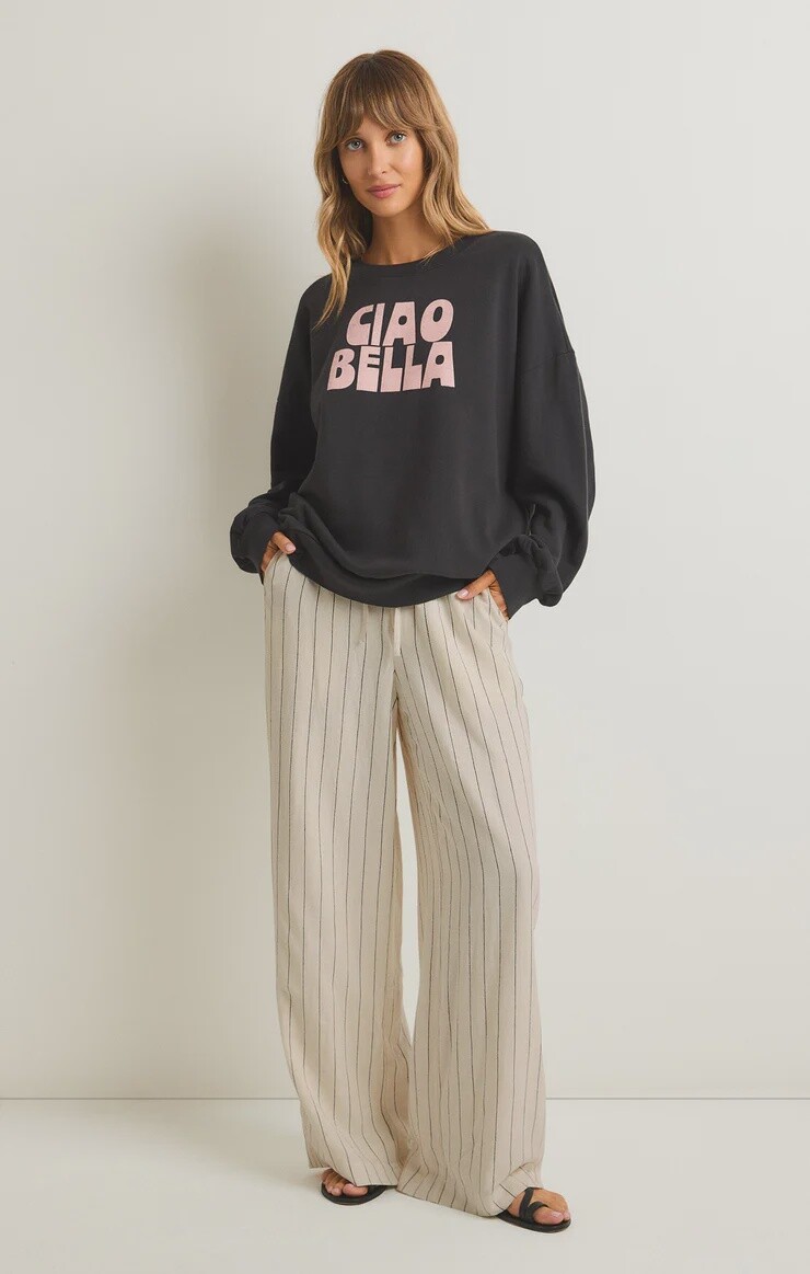 ZSupply Chandail Crewneck Bella Sunday noir GT241680