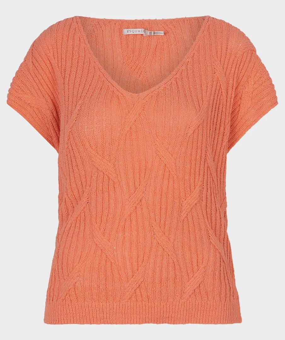 Esqualo Chandail tricot peche 2427006