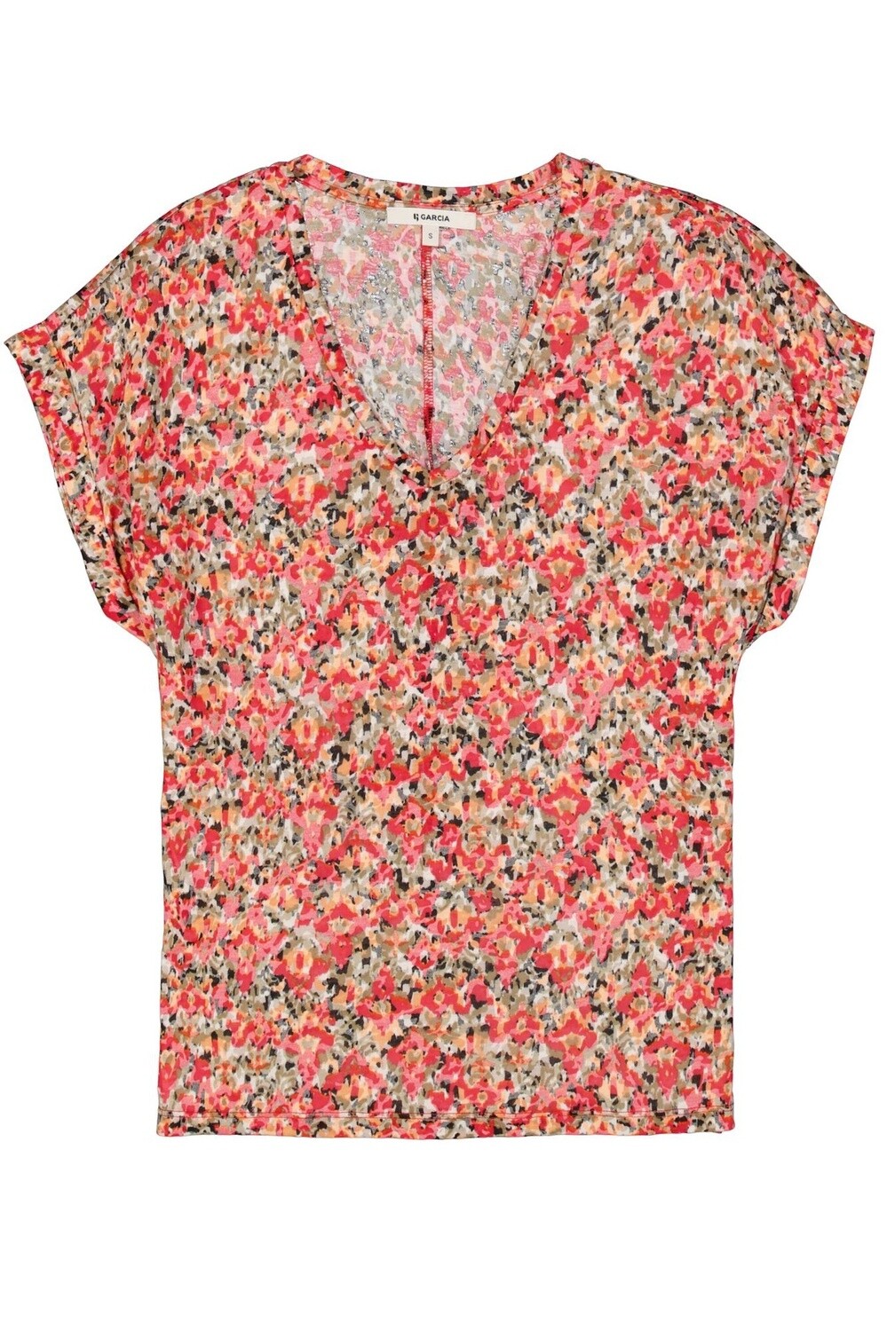 Garcia T-Shirt motif floral O40005