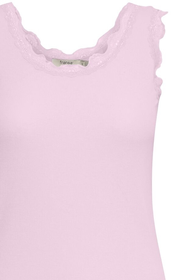 Fransa Camisole dentelle rose pâle 20607460