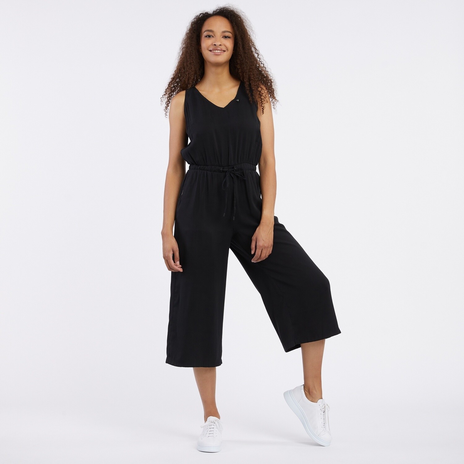 Ragwear Jumpsuit noir croisé arrière 2411-75006, Size: XS