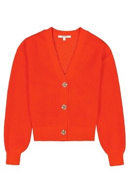 Garcia Cardigan tricot mandarine Z0009