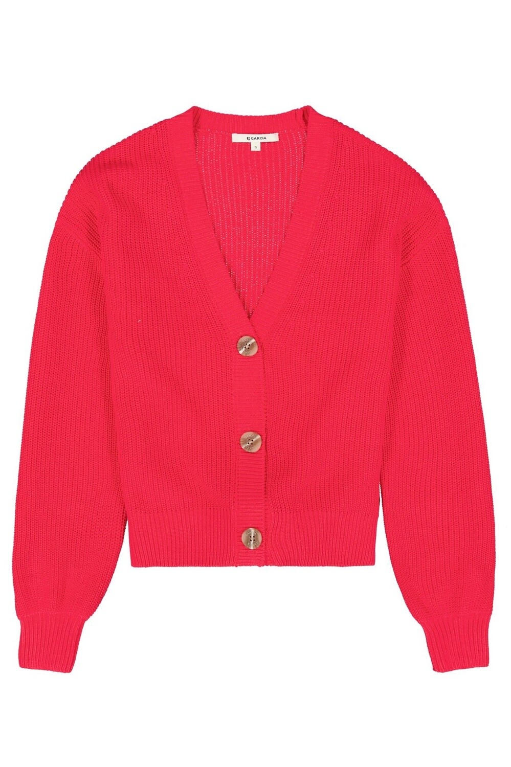 Garcia Cardigan tricot rose Z0009