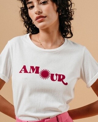Grace&amp;Mila T-Shirt Marisol imprimé amour 12416