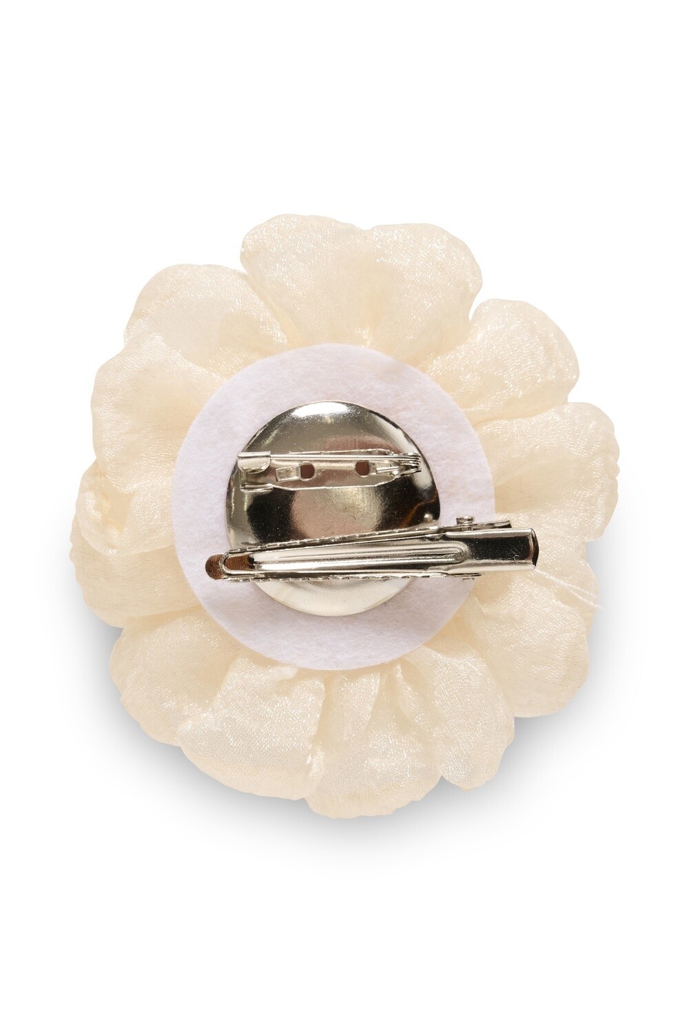 Kaffe Broche fleurs crème 10508684