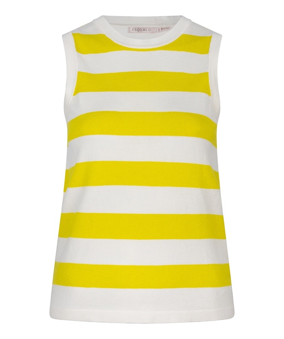 Esqualo Camisole tricot offwhite/lime 2407210