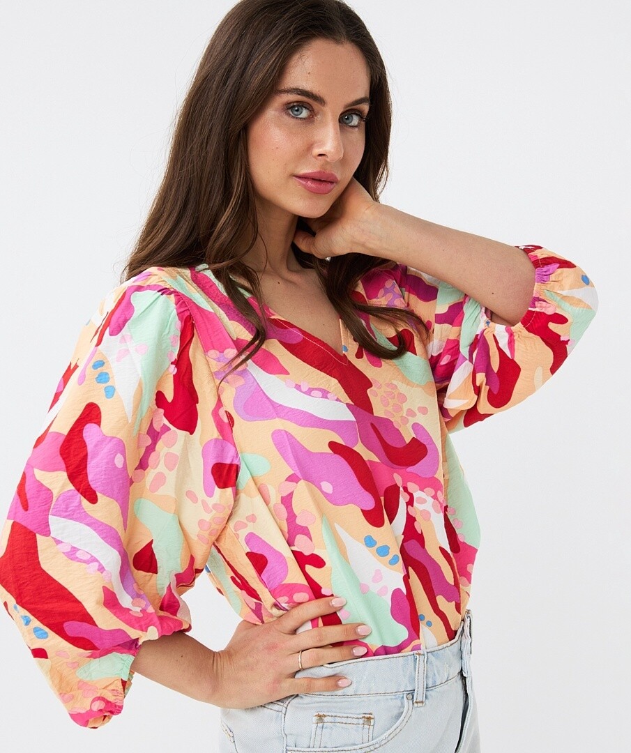 Esqualo Blouse imprimée multi 2415200