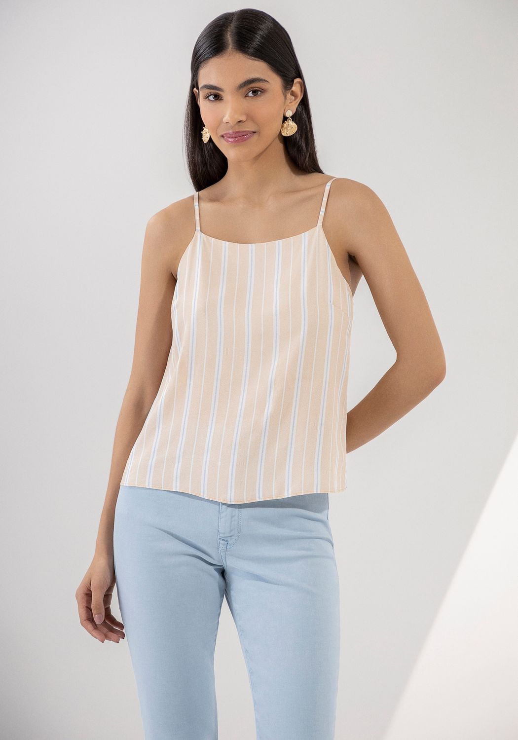 Lezalez Haut camisole à rayures 9072L