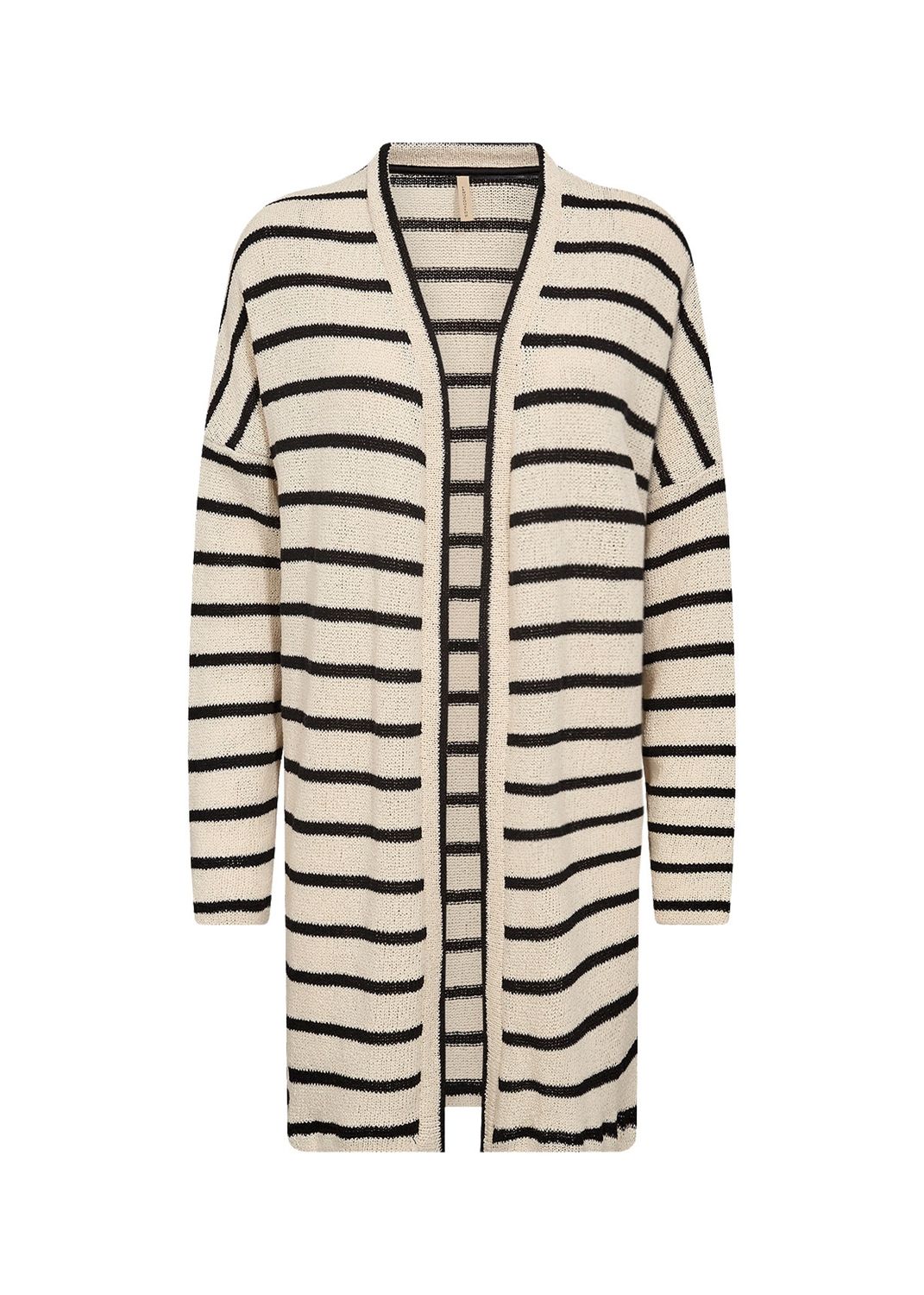 Soya Concept Cardigan beige rayures 26609