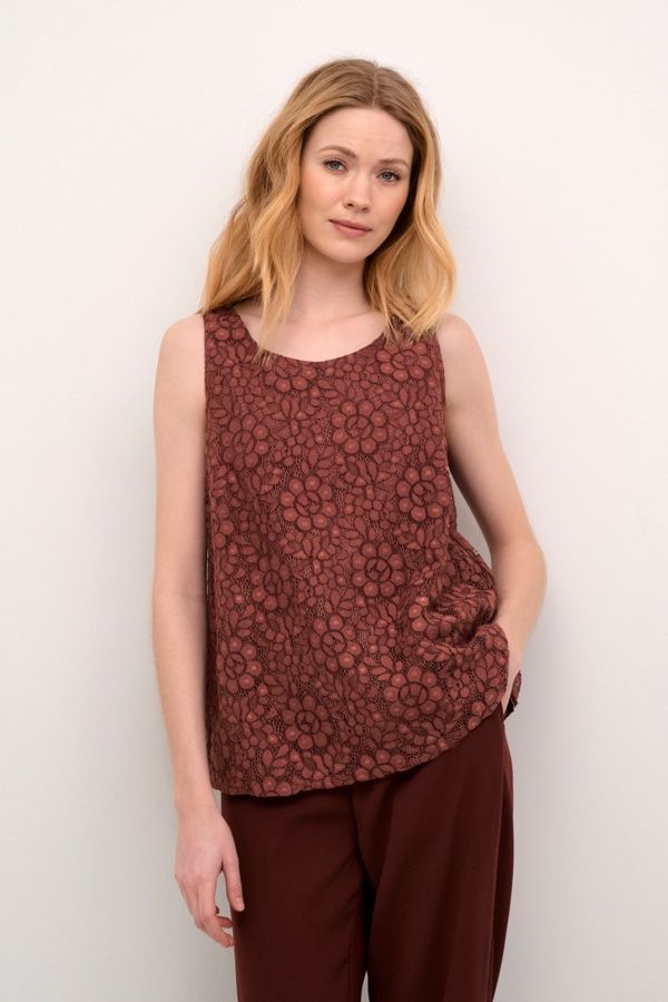 Cream Camisole dentelle Rum Raisin 10612803