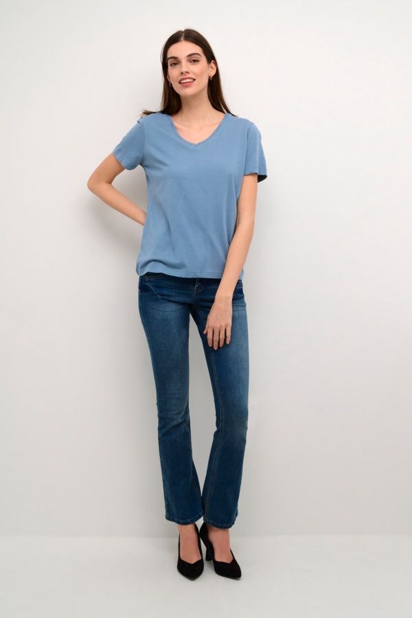 Cream T-Shirt manches courtes bleu 10604508