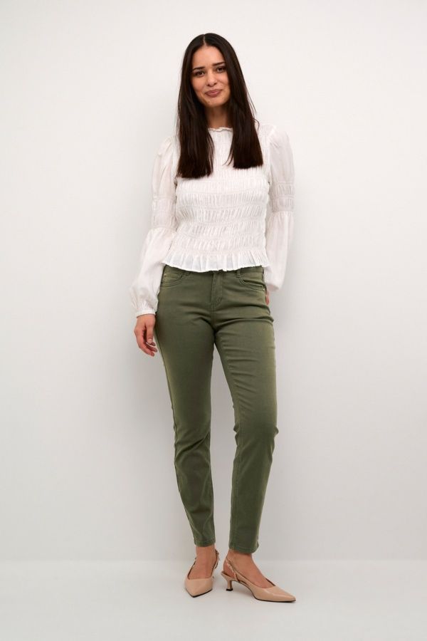 Cream Pantalon CocoFit Kaki 10612252