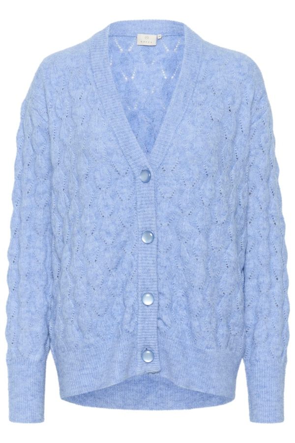 Kaffe Cardigan tricot bleu 10508764