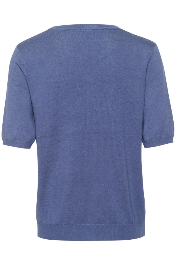 Kaffe Chandail pull bleu tricot léger 10508445