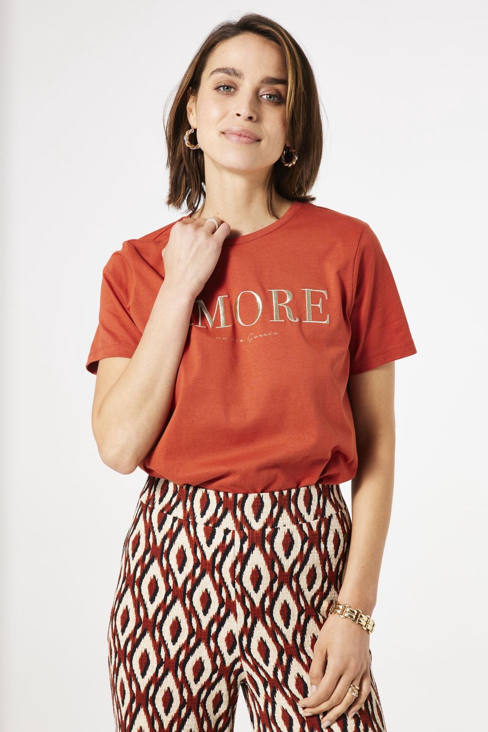 Garcia T-Shirt orange AMORE S40001