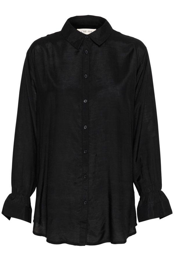 Cream Blouse noire detail à la manche 10612920