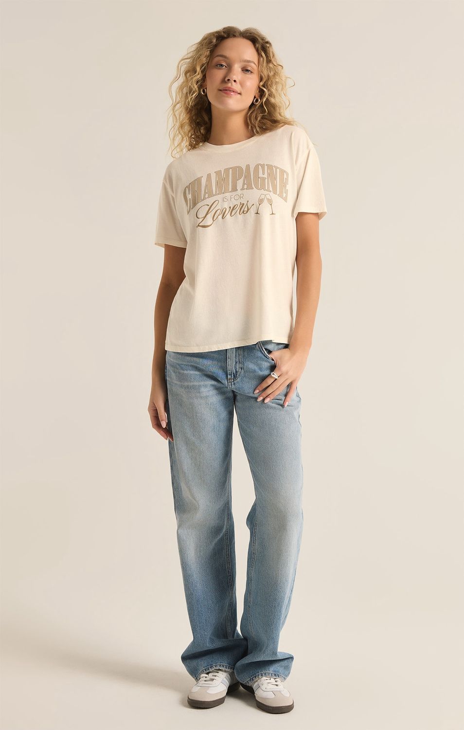 ZSupply T-Shirt crème Champagne GT243333