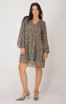 Black Tape Robe sauge motif floral rose blush 2422511