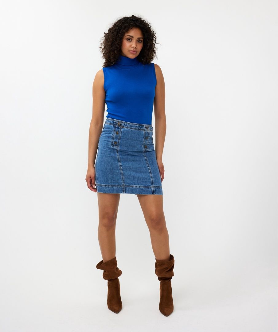 Esqualo Jupe jeans avec boutons 2412504