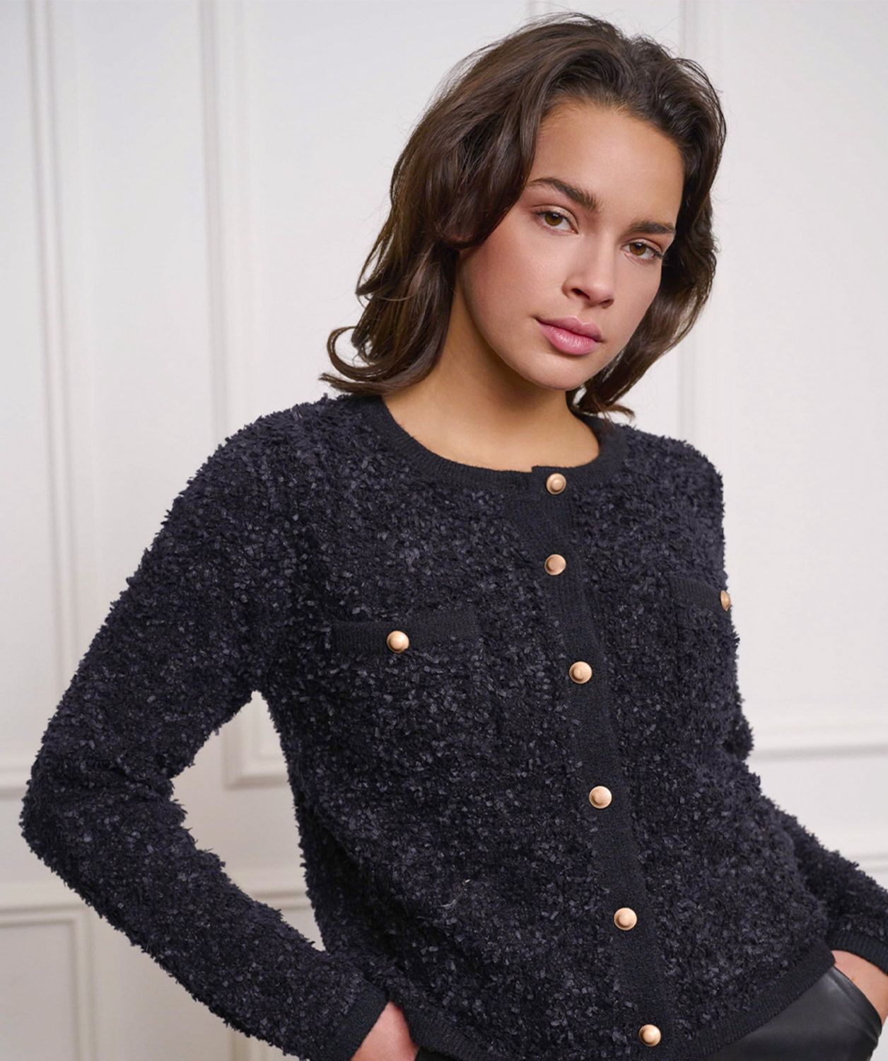 Esqualo Veston chanel noir 2402515