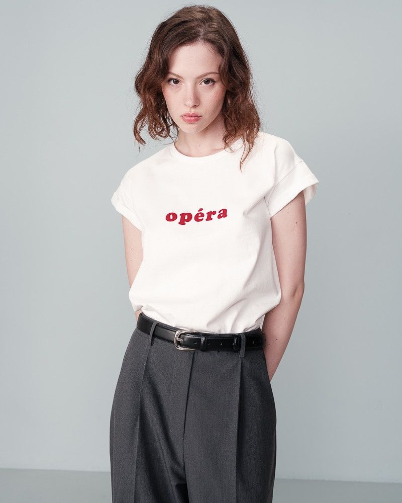 Grace&amp;Mila T-Shirt écru OPERA 22652