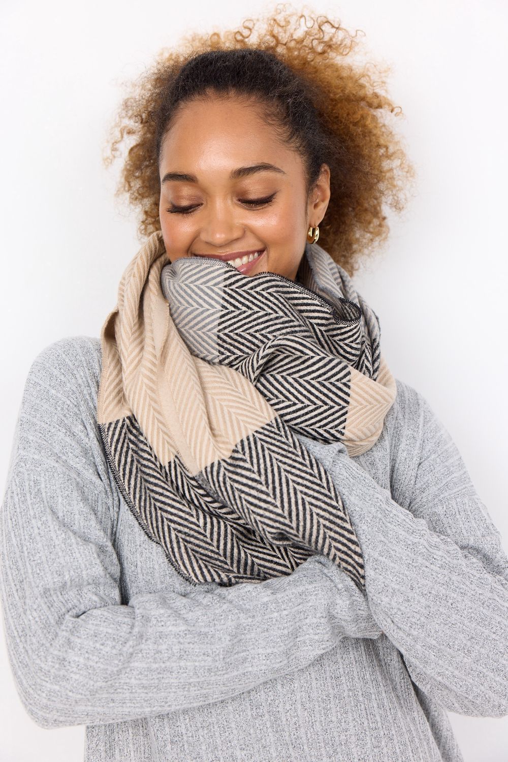 Soya Concept Foulard sand combi 51324