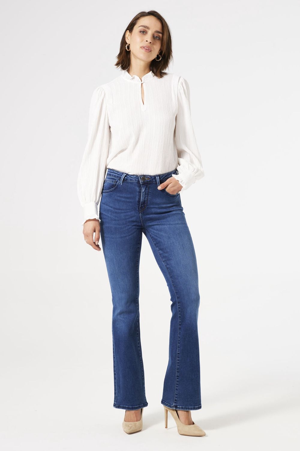 Garcia Jeans Celia Flair bleu foncé 245-32