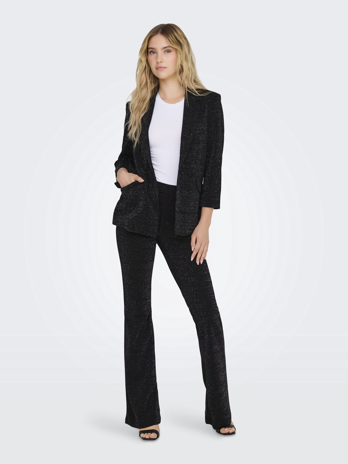 Only Veston noir lurex 15331611