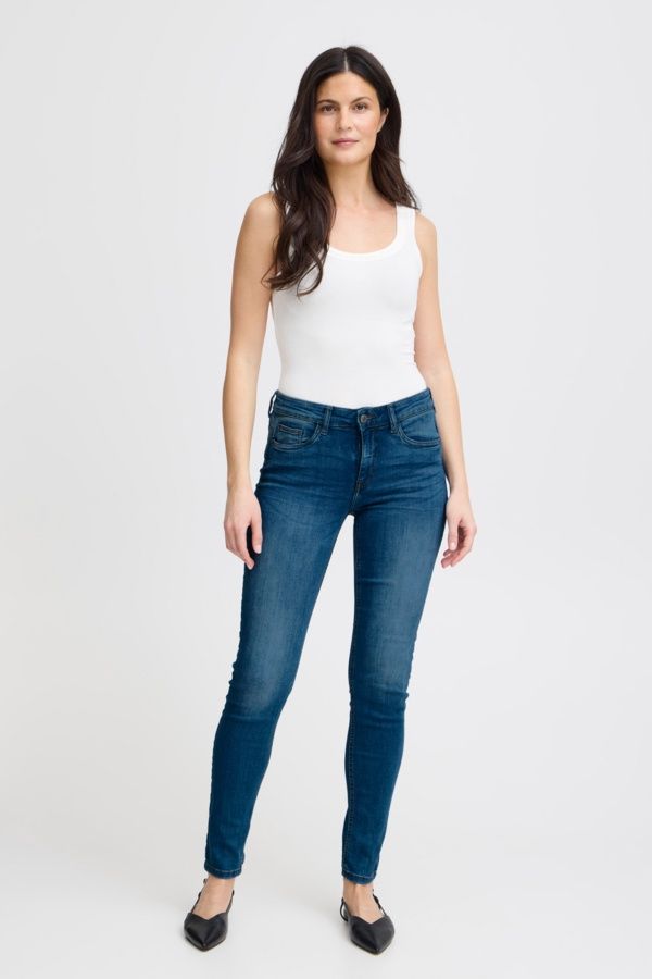 Fransa Jeans bleu moyen skinny 20603793