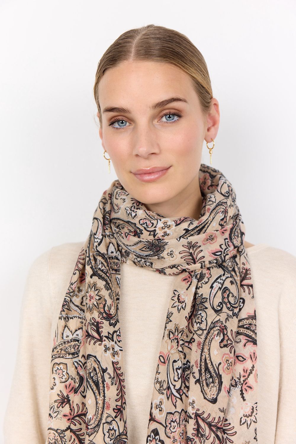 Soya Concept Foulard motif paisley blush combi 51367