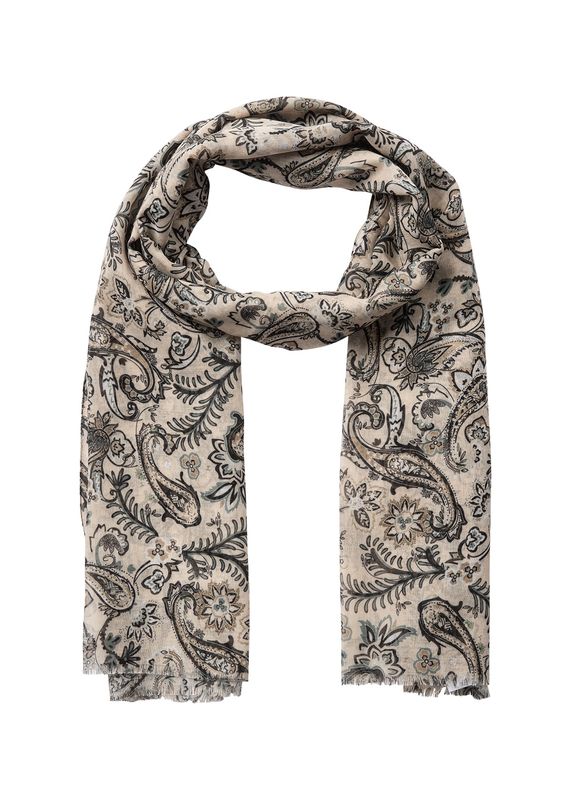 Soya Concept Foulard motifs paisley mineral green combi 51367