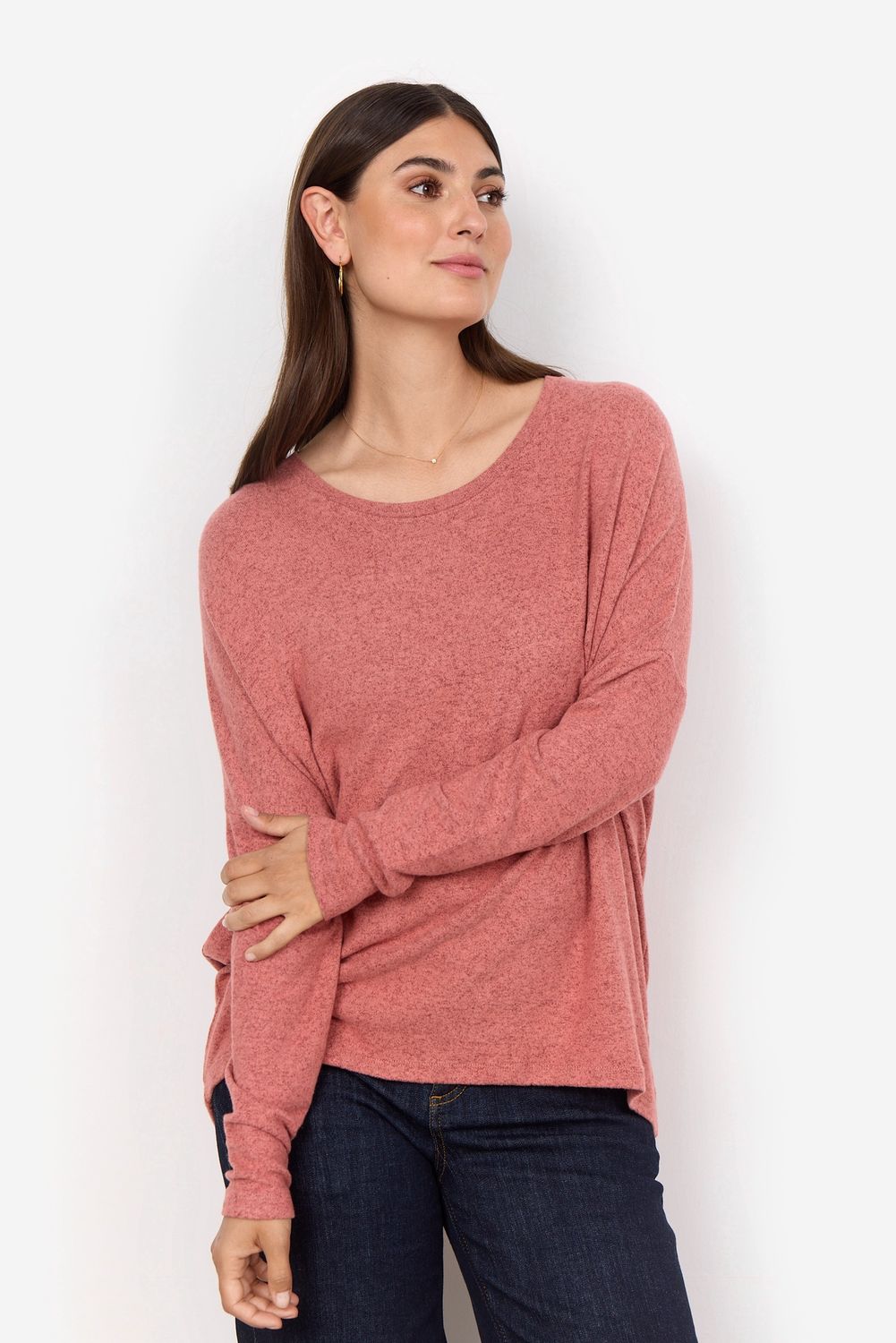 Soya Concept Chandail manches longues blush melange 24788